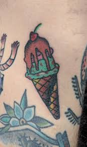 This subreddit is intended for posting your own personal tattoos, but also includes: Fun Little Filler Piece To Dedicate My Time Spent Working At Baskin Robbins Done By Dylan Duenes Bleeding Cowboy Tattoo Idaho Falls Idaho Tattoos