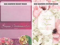 Ingin menjimatkan masa untuk design kad kahwin pelanggan? Akak Nak Tanya Ni Awak Suka 1 Kad Kahwin Idea Grafik Facebook