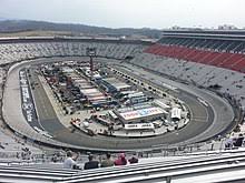 Answering the question of why nascar doesn't race in the rain picking up the action at 3:33, the race gets going just as it gets going raining. 2020 Nascar All Star Race Wikipedia