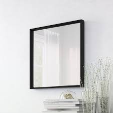 Nissedal Spiegel Zwart 65x65 Cm Ikea Mirror Wall Mirrors Ikea Black Mirror