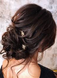 Updos and half updos with bangs. Long Hair Messy Updos Novocom Top