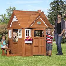My Cedar Playhouse Cedar Playhouse Play Houses Wooden Playhouse