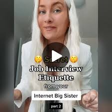 I'm back for more secret job interview etiquette rules to help you suc...