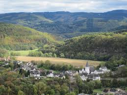 People fled to their rooftops in need. Schuld Harscheid Spicher Ley Schuld Wanderblog