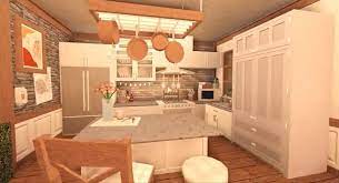 White kitchen ideas modern bloxburg mansion with linen curtains. Bloxburg Linen Kitchen Kitchen Home House
