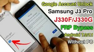 How to bypass google account protection in samsung galaxy j3 orbit phone with android 8/9 and last security 01.2019? Samsung Galaxy J3 Pro Frp Bypass J330 Google Account Bypass Unlock J3 Pro How To