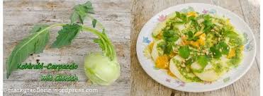 Kohlrabi Carpaccio Mit Giersch Kohlrabi Giersch Lebensmittel Essen