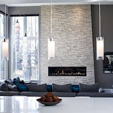Salones Con Pared De Piedra Para Tomar Nota 27 Fotos Muros De Piedra Interiores Chimeneas De Interior Chimeneas Modernas