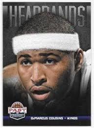Amazon.com: DeMarcus Cousins 2012-13 帕尼尼過去和現在頭帶薩克拉門托國王插入卡#14 : 運動和戶外活動