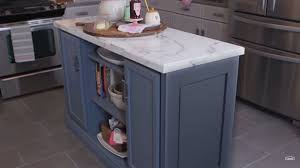 But before you jump out and buy the cabinets, think about the countertop material you'd like and stock base cabinets are 24 inches deep and come in widths of 12 to 48 inches. How To Build A Kitchen Island 17 Diy Kitchen Island Plans