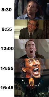 Nicolas cage is searching for his lost sow; When Nicolas Cage Explains My Day At Work Nickolas Cage Nicholas Cage Meme Nicolas Cage