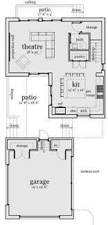 Plan 44110td Contemporary Home Plan With Sundeck Modern Style House Plans Contemporary House Plans How To Plan