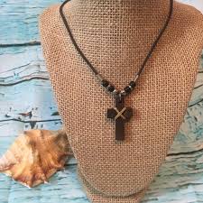 Wood heart pendant, wooden heart necklace, heart necklace, hand carved pendant, wood necklace, heart jewelry. Accessories Wooden Cross Necklace Poshmark