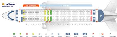 seat map airbus a320 200 lufthansa best seats in plane