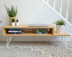Before purchasing any coffee tables and tv stands, it is best to estimate length and width of the room. Bamboo Tv Unit Tv Stand Mid Century Modern Tv Unit Side Table Coffee Table M Minimalist Coffee Table Minimalist Furniture Pallet Furniture Tv Stand