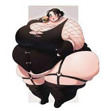 1girls bbw belly fat big ass big belly big breasts big butt black  hair black lipstick dasan24 fat fat arms fat ass fat butt female female  focus female only