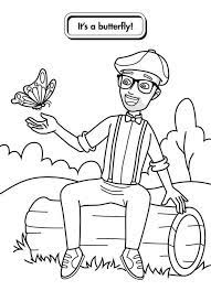 These pictures are easy to draw and coloring for toddlers but contain enough detail for older kids to enjoy coloring pages as well. Free Printable Blippi Coloring Pages For Kids Wonder Day Coloring Pages For Children And Adults