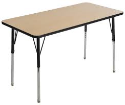 Smaller models make for great end or accent tables in the living room, family room, bedroom or even dining room. Elementary School Table 1 Thick Mdf Top