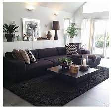 Home decor ideas for living room with black sofa. Black Sofa Living Room Decor Interior Design Pinterest Bellaxlovee Black Sofa Living Room Living Room Decor Apartment Living Room Scandinavian