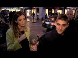 Верратти марко / marco verratti. Marco Verratti And His Wife And More At Valentino Menswear Fashion Show In Paris Youtube