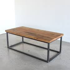 Diy umber table with galvanized make wood coffee table bath forest chips birch branches. Reclaimed Wood Box Frame Coffee Table What We Make