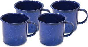 It makes 6, 8, or 10 oz. Camping Mugs Enamel Coffee Mugs Rei Co Op