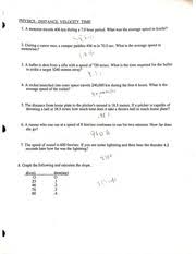 What distance did she cover. Distance Velocity And Time Worksheet With Answers Scanned By Camscanner Scanned By Camscanner Scanned By Camscanner Scanned By Camscanner Scanned By Course Hero