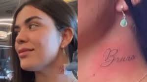 Mulher tatua nome de namorado e descobre que ele é casado; assista