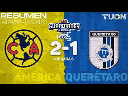 Inicialmente chamada a união mundial da livre empresa nacional socialista (wufens). America Vencio A Queretaro Y Se Ubica Como El Unico Lider Del Torneo Clausura 2021 De La Liga Mx Deporte Total El Comercio Peru