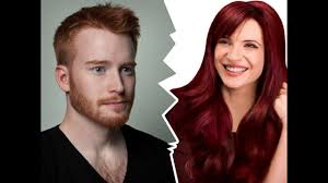 red hair color chart hair style youtube