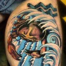 Cancer people are very moody. Awesome Cancer Zodiac Tattoos For Men Best Tattoo Ideas