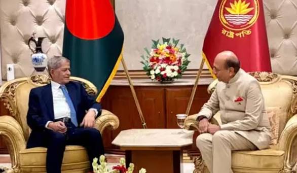 Indian envoy meets Bangladesh President, stresses strengthening bilateral ties