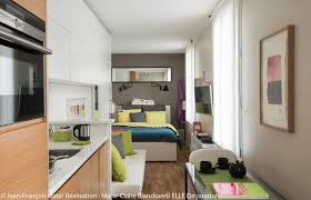 Visite En 3d D Un Studio Ultra Fonctionnel Elle Decoration Amenagement Studio Amenagement Petit Studio Et Decoration Interieur Appartement