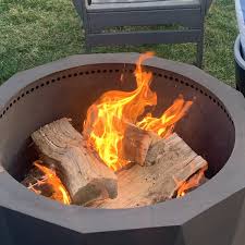 Less smoke means more fun. The Mammoth Smokeless Patio Fire Pit Blue Sky Outdoor Living