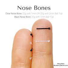 Clear Nose Ring Clear Nose Stud Clear Nose Retainer Clear Nose Bone Invisible Nose Stud Clear Nose Piercing Clear Nose Jewelry Retainer Nose Bones Nose Stud Nose Ring Stud