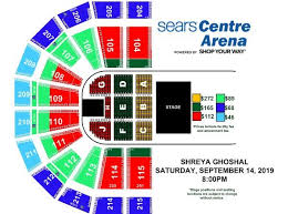 events shreya ghoshal live in concert 1 sears centre