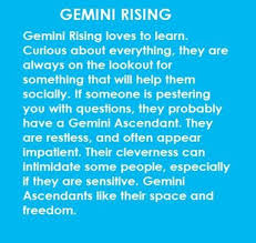 Love Laugh Live Gemini Ascendant Gemini Gemini Rising