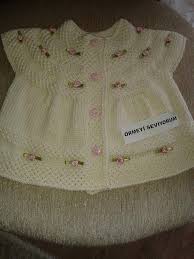 Diagonal Cross Stitch Knitting Safran In Orgu Dunyasi Baby Knitting Patterns Orgu Bebek