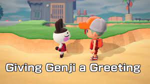 See more ideas about animal crossing, animal crossing qr, qr codes animal crossing. Giving Genji A Greeting Acnh Animalcrossing Youtube