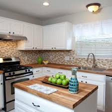 Chopping, preparation of food can be done right on the counter. Photos Hgtv