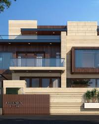 Residence At Jaipur Innovation Inc Archello Facade House Architecture House House Front Design