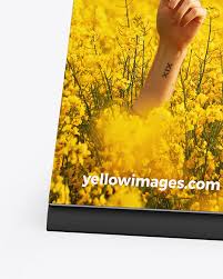 Download Desk Calendar Mockup In Stationery Mockups On Yellow Images Object Mockups PSD Mockup Templates