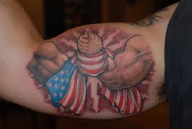 Maybe you would like to learn more about one of these? Arm Wrestling With Usa Flag Tattoo On Bicep