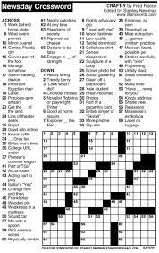 Check spelling or type a new query. Newsday Crossword Puzzle For May 12 2021 By Stanley Newman Creators Syndicate