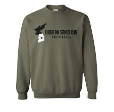Chogie Inn Service Club South Korea Sweatshirt - South Korea Duty Station  Sweatshirts - PriorService.com