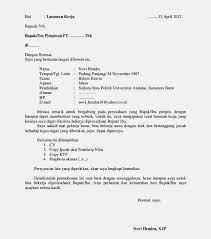 Contoh Surat Lamaran Kerja Di Net Tv