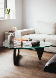 The top takes on a more triangular shape, much closer to a guitar pick. Noguchi Coffee Table Item