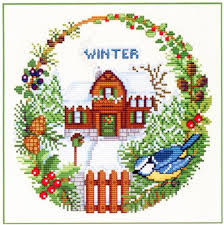 Found 152 thread(s) related to ellen maurer stroh. Cottage In Winter Counted Cross Stitch Pattern Embroidery Patterns By Ellen Maurer Stroh