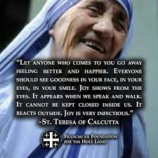 St Teresa Of Calcutta With Images Mother Theresa Quotes Mother Teresa Quotes Catholic Quotes