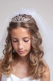 Triumph Hair Communion Hairstyles First Communion Veils Hair Styles